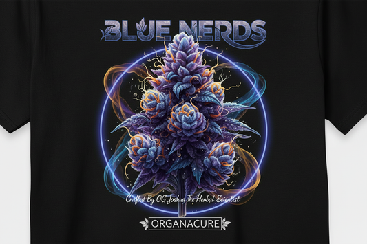 ORGANACURE® Blue Nerds short sleeve t-shirt
